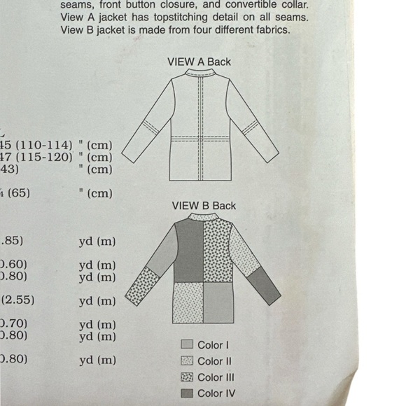 Vintage Y2K, uncut, factory folded Kwik Sew Pattern 3129 XS - Xl - Picture 3 of 3